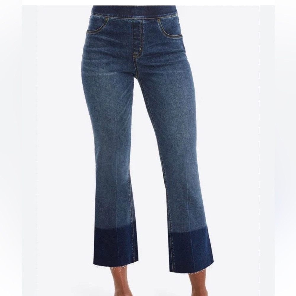 Spanx women’s cropper flare jeans Size Large